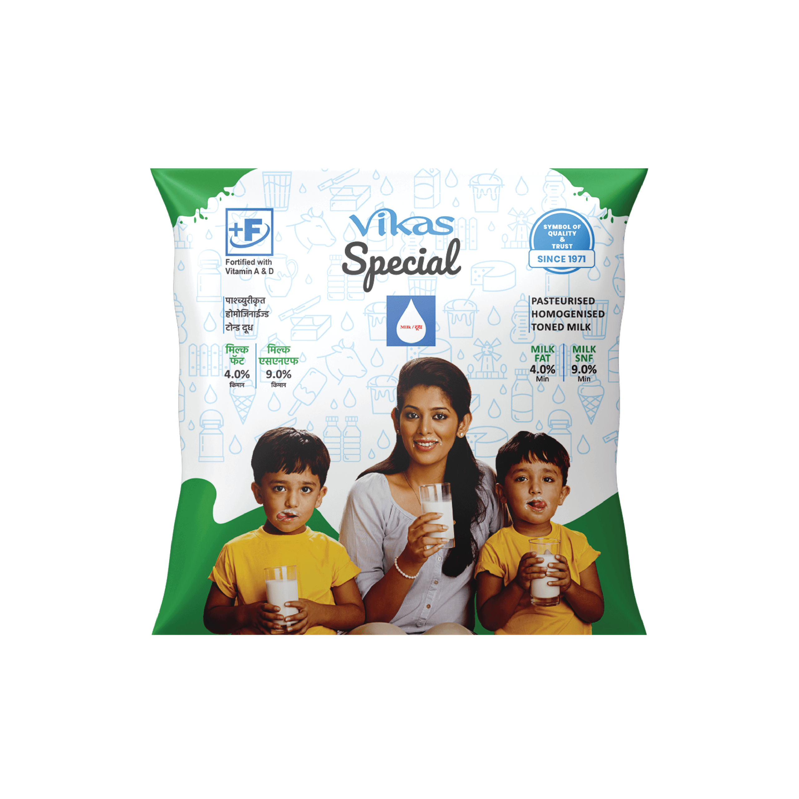 Vikas Special Toned MIlk